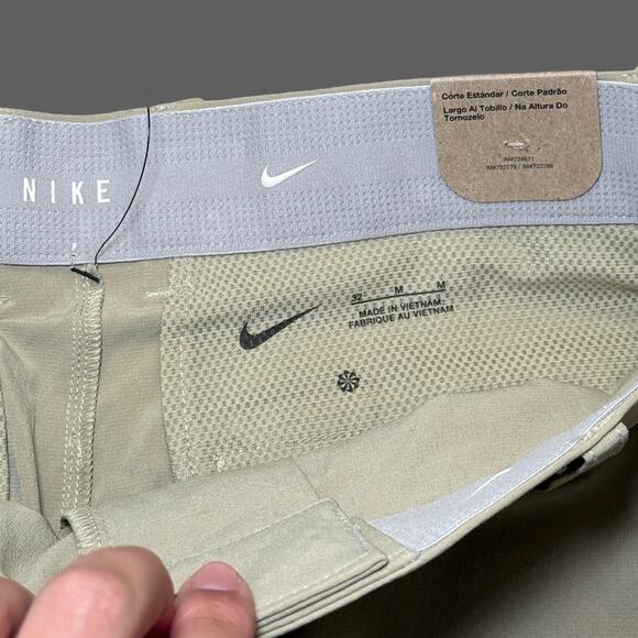 Nike Tour Repel Golf Joggers Pants 32 Limestone FD5717-250 NWT $110 MSRP - Picture 5 of 12